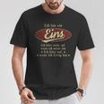 Ich Bin Ein Eins Ich Höre Nicht AufWenn Ich Müde Bin Ich Höre Auf Eins Name T-Shirt Lustige Geschenke