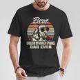 Il Miglior Papà Inglesepringerpaniel Dad Everintage Retro Dad Maglietta Regalos divertidos