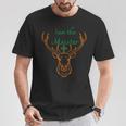 Jaegermeister Meister Deer Family Dad Mum Cheeky Tシャツ 面白い贈り物