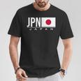 Japan Flag Japaneseports Games アスレチック ジャージスタイル Tシャツ 面白い贈り物