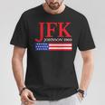 Jfk ヴィンテージ 政治 ジョン F ケネディ ジョンソン 1960 Tシャツ 面白い贈り物