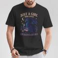 Just a Girl Who Loves Dragons And Books Fantasy T-Shirt Unique Gifts