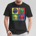 Karl Marx ビンテージレトロポップアート 社会主義政治 Tシャツ 面白い贈り物