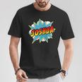 Kids Boys Joshua Comic Book Superhero Name T-Shirt Unique Gifts