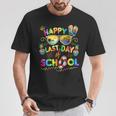 Last Day Ofchool For Teacher Off Duty Tie And Dye Tシャツ 面白い贈り物