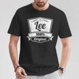 Lee ギフトシャツLee 名前入りバースデーtシャツ Tシャツ 面白い贈り物