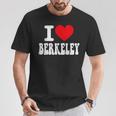 I Love Berkeley California Heart お土産 Ca City Pride Tシャツ 面白い贈り物