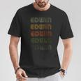 Love Heart Edwin グランジヴィンテージスタイル ブラック エドウィン 長袖tシャツ Tシャツ 面白い贈り物