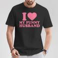 I Love My Husband · I Heart My Husbandalentines Day Tシャツ 面白い贈り物