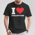 I Love Philippines I Heart Philippines 家族旅行 Tシャツ 面白い贈り物