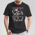 I Love That You're Myister Always Myis Forever My Friend Tシャツ 面白い贈り物