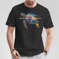 Manuel Antonio コスタリカ ティー ビーチ サーフ バケーション ウミガメ Tシャツ 面白い贈り物