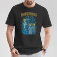 Meowcrobiology 猫 ニャー微生物学 科学 細菌学 Tシャツ 面白い贈り物
