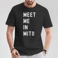 Mito Ibaraki で会いましょう 日本 Tシャツ 面白い贈り物