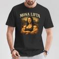 Mona Lifta マッスル モナリザ ジム ユーモア Tシャツ 面白い贈り物