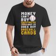 Money Can Buy 野球カード 面白い野球愛好家ファン Tシャツ 面白い贈り物