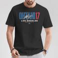 Name Number Cityhohei Ohtani 17 Los Angeles Baseball Mlbpa Tシャツ 面白い贈り物
