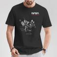 Nasaアポロミッション最初の月面着陸1969年7月20日レトロ Tシャツ 面白い贈り物