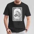 No Kings Day タロットカード カエル Tシャツ 面白い贈り物