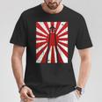 Pilot Plane Airport Air Traffic Controller Risingun Flag Tシャツ 面白い贈り物