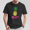 Pineapplelut Tバック Tシャツ 面白い贈り物