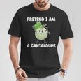 Pretend I Am A Cantaloupe メロン コスチューム マスクメロン Tシャツ 面白い贈り物