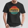 Prince 名称 レトロ・ヴィンテージ・サンセット 限定版 Tシャツ 面白い贈り物