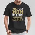 Proud Mom Of A 2026 College Graduate Senior Graduation T-Shirt Unique Gifts