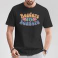 Readers Are Leaders Men Women Kids Reading Book Lover T-Shirt Unique Gifts Readers Are Leaders Men Women Kids Reading Book Lover T-Shirt Unique Gifts