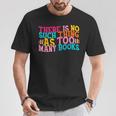 Reading Bookworm Reading Enthusiast Book Lover T-Shirt Unique Gifts