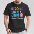 Reading Is My Jam I Love To Read Books Boy Girl T-Shirt Unique Gifts