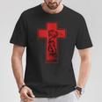 Regalo De Cruz Y Espada De Caballero Templario Camiseta unisex Regalos divertidos