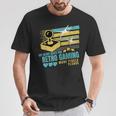 Retro Gamingideojuegosintage 8-Bit Gamer Camiseta unisex Regalos divertidos
