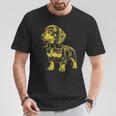 Rocker ダックスフント パンク メタル ロックンロール ミュージック ドッグ Tシャツ 面白い贈り物
