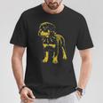 Rocker ロットワイラー パンク メタル ロックンロール ミュージック ドッグ 長袖tシャツ Tシャツ 面白い贈り物