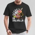 Seeds Oralhalla バイキング オウム 桃の顔 ルティーノ ラブバード Tシャツ 面白い贈り物