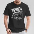Shrimps Is Bugs Memeeafood Lovers ファン Tシャツ 面白い贈り物