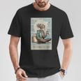 Skeleton Gymnastics Mom Tarot Card Sports Gymnast Women T-Shirt Unique Gifts