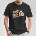 Slow Burns Survivor Book Lover T-Shirt Unique Gifts