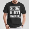 Soon To Be Daddy すぐにお父さんの発表-すぐにパパになります Tシャツ 面白い贈り物