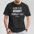 Soon To Be Mom 2026 Loading Promoted To Mommy First Time Mom Tシャツ 面白い贈り物