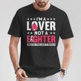 Soy Un Amante No Un Luchador Boxeo De Boxeadores Divertido Camiseta unisex Regalos divertidos