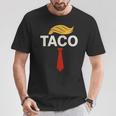 TACO トランプズ・オールウェイズ・チキン・アウト・タコス Tシャツ 面白い贈り物