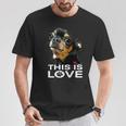 This Is Love And Tan チワワ犬 長袖tシャツ Tシャツ 面白い贈り物