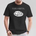 Tofu Mental Cat とうふメンタルねこ おもしろ ゆるかわ かわいい ギフト 猫好き Tシャツ 面白い贈り物