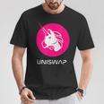 Uniswap Dex、Crypto Defi、分散型アプリケーション交換 Tシャツ 面白い贈り物