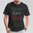 Vaya Con Dios Go With God Walk With God インスピレーションtシャツ 長袖tシャツ Tシャツ 面白い贈り物