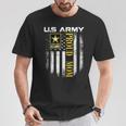 Vintage Army Proud Mom With American Flag T-Shirt Personalized Gifts Vintage Army Proud Mom With American Flag T-Shirt Personalized Gifts