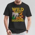 Wild About Reading Back To School Teacher Books Read T-Shirt Unique Gifts