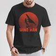 Wingurfer Wing Man ウィングフォイル ウィングサーフィン ウィングフォイラー Tシャツ 面白い贈り物